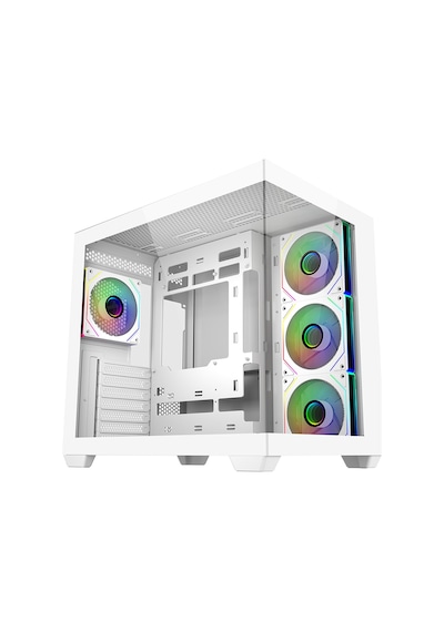 Coolermaster 850w 80+ Gold Elıte 681 Tg E681-whnn85-s00 4-argb Fanlı Beyaz Gaming Mıd-tower Pc Kasası