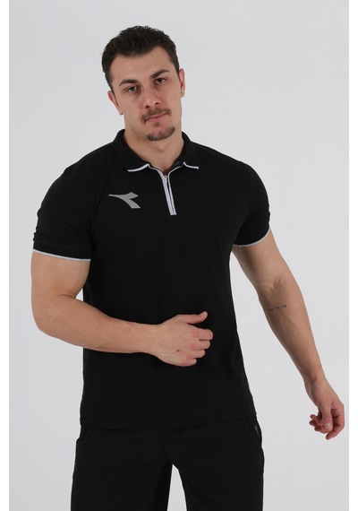 Diadora Satürn Kamp T-Shirt Siyah