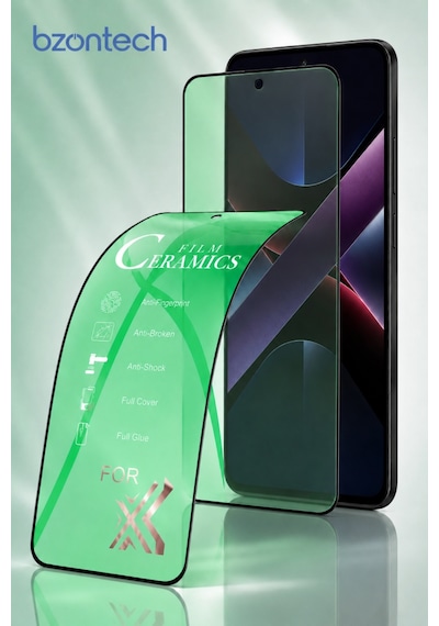 Poco X7 Pro  Ekran Koruyucu 9d Seramik Nano Tam Kaplayan Kavisli