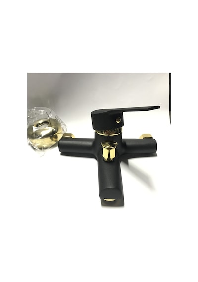 Siyah Gold Banyo Bataryası Musluğu Pirinç Gövde Diğer