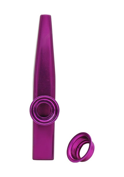 Raymond Joes Stmk4 Metal Kazoo - Mor Kazoo Alüminyum Alaşım