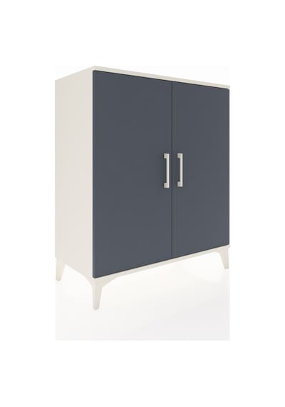 Hyperion Şifonyer 2 Raflı 2 Kapaklı 88x44x106 Aytaşı-antrasit Aytaşı