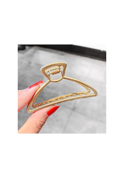 So-much Kadın Gold Metal Mandal Saç Tokası Geometrik Temalı-4 Gold Geometrik - 124862274 Gold Geometrik - 124862274 Gold Geometrik