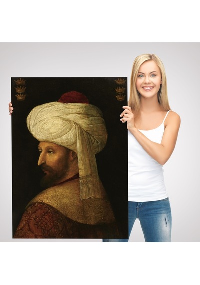 Fatih Sultan Mehmed Han Tablosu-6409 35 X 50