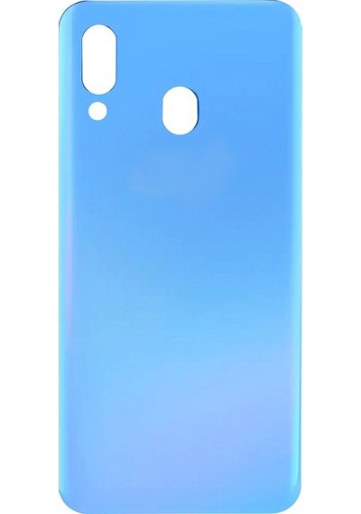 Teknonet Samsung Galaxy A40 Uyumlu Batarya Kapağı - Beyaz Beyaz