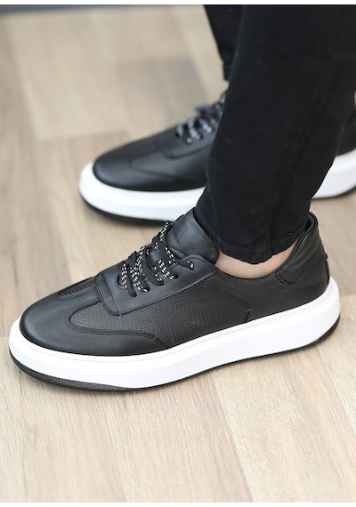 Hakiki Deri Günlük Rahat Erkek Sneaker Ayakkabı Agen5775 001
