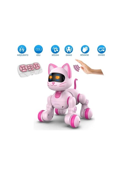 30 Fonksiyonlu Sesli Ve Işıklı Programlanabilir Robot Köpek Oyuncağı