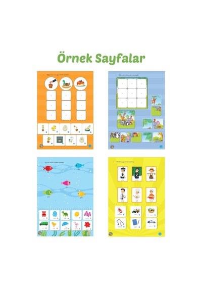 Kat Kat Cırt Cırtlı Etkinlikler- 3 Yaş