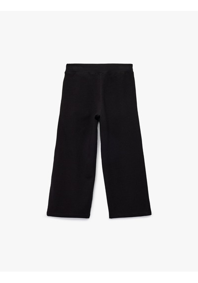 Koton Sweat Bottoms Siyah 7wkg40017ak