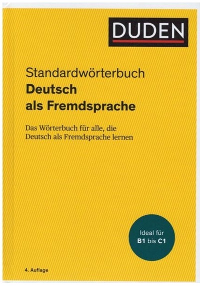 Duden - Standardwörterbuch Deutsch Als Fremdsprache 4. Auflage
