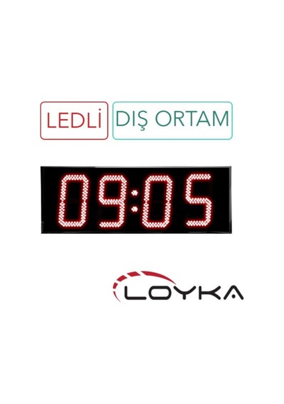 Loyka Stn-254 Saat. Nem. Derece-25 Cm Yazı Yüksekliği