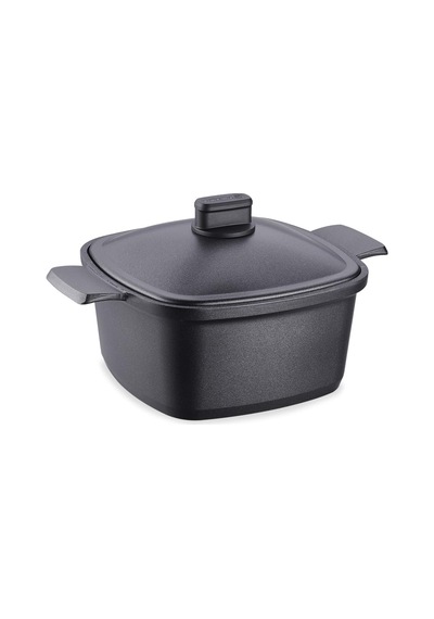 Korkmaz A2581 Casterra Kare Döküm Tencere 20x20x10,5 Sku: Smg8690010554949 Açık