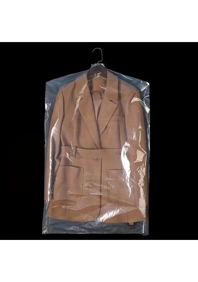5 Adet 70x120 Cm Şeffaf Elbise Poşeti, Askı Delikli Omuz Kesimli Elbise Poşeti
