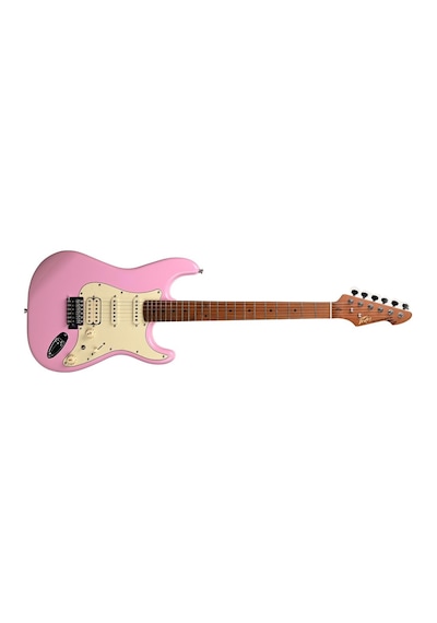 Peavey Raptor Lightning Bolt St Hss Stratocaster Elektro Gitar Shell Pink