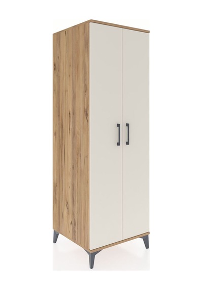 Kronos Dolap 4 Raflı 2 Kapaklı 60x59x182 Çam-aytaşı Çam