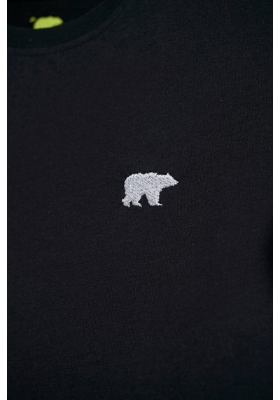 Bad Bear Solid Siyah Basic Çocuk Tişört Siyah