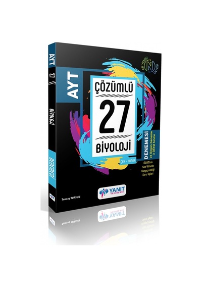 AYT Biyoloji Çözümlü 27 Deneme -  Yanıt Yayınları
