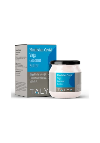 Talya Soğuk Sıkım %100 Saf ve Doğal Katı Hindistan Cevizi Yağı 150 ML