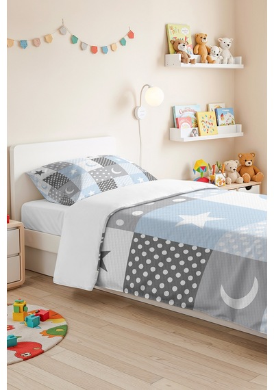 Yıldız Ay Mavi Genç Odası Tek Kişilik Pike Takımı - Gri Geometrik 160x220 Cm Kapitone Yatak Örtüsü Kumlu Şafak Solgunluğu Yıldız Ay Mavi Genç Odası Tek Kişilik Pike Takımı - Gri Geometrik 160x220 Cm Kapitone Yatak Örtüsü Kumlu Şafak Solgunluğu