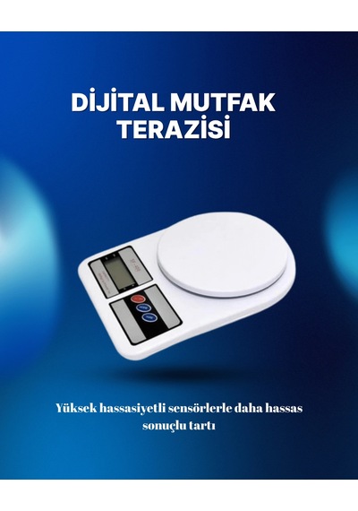 Tf-1010 Dijital Mutfak Tartısı Renkli