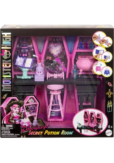 Monster High Draculaura'nın Gizemli İksirler Odası