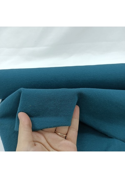 1 1 Bebe Kaşkorse Ribana Kumaş Kumaş Eni: 35 Cm Tüp %95 Pamuk %5 Elastan 200 Mavi