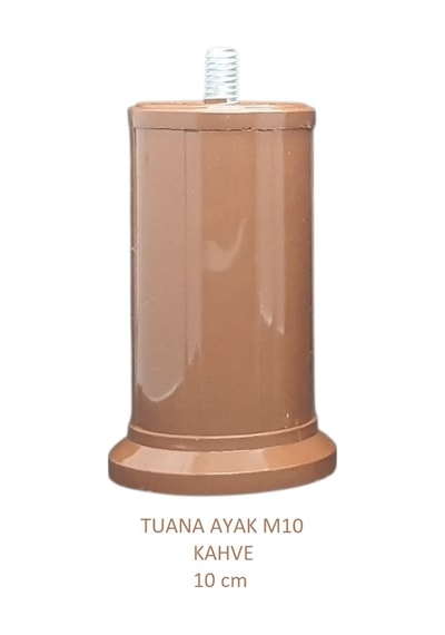 Tuana Ayak 10 cm M10 Cıvatalı Kahve