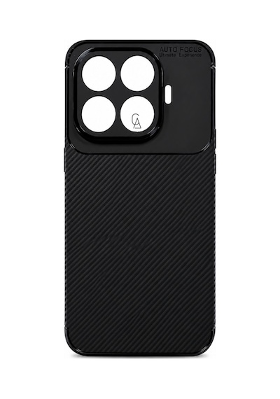Xiaomi Mi 17t Pro Uyumlu Kılıf Karbon Tasarım Kamera Korumalı Silikon Telefon Kılıfı Kapak Siyah