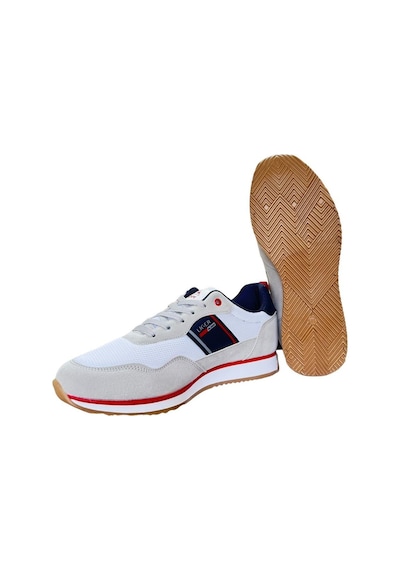Erkek Günlük Sneaker Spor Ayakkabı Beyaz - Lacivert-Beyaz - Lacivert