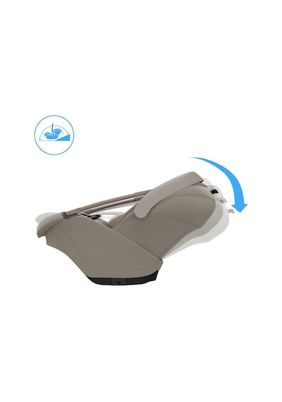 Maxi-cosi Coral Slidepro Isofix Bazalı 360 Dönebilen Tam Yatabilen Modüler 0-13 Kg Ana Kucağı Sand