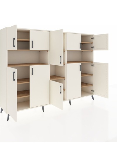 Hyperion Dolap 14 Raflı 10 Kapaklı 220x44x163 Aytaşı-aytaşı/çam Aytaşı-aytaşı/çam Hyperion Dolap 14 Raflı 10 Kapaklı 220x44x163 Aytaşı-aytaşı/çam Aytaşı-aytaşı/çam