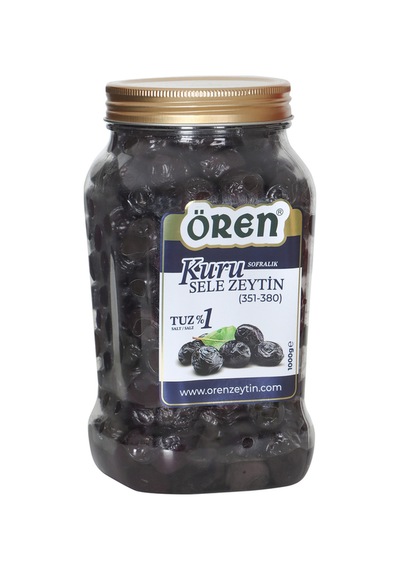 1 Kg Kuru Sele Siyah Zeytin