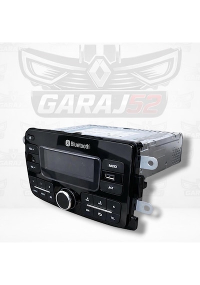 Renault Captur Uyumlu  Radyo Teyp Cd Siz Yeni Versiyon Beyaz Ekranlı 280218771r