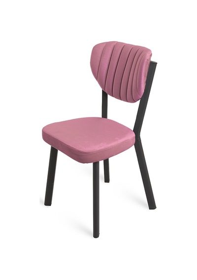 Olivya Metal Sandalye Pembe