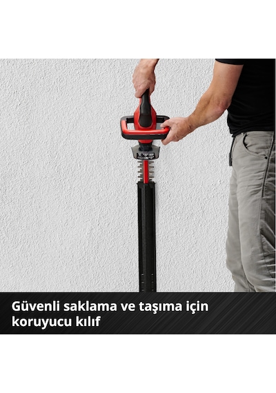 Einhell GC-CH 18/40 Li, Akülü Çit Budama Seti (2,5 Ah Akü ve Şarj Cihazı Dahildir)