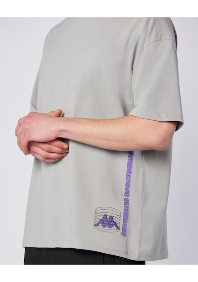 Kappa Bento Tshirt Erkek Gri Regular Tişört