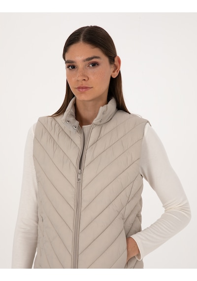 Pierre Cardin Kadın Taş Mont Yelek 50314047-vr049 Taş