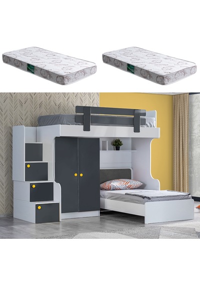 Ranza, Metris Ranza Karyola Dolap 2 Adet Comfort Yatak 90 X 190 CM