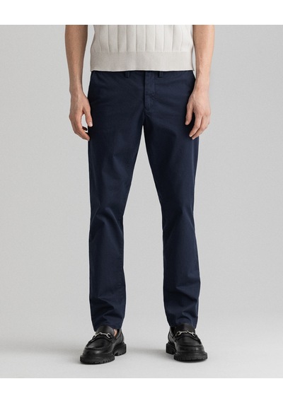 Gant Hallden Erkek Lacivert Slim Fit Pantolon DÜZ 1500038.410 Lacivert
