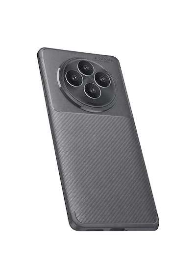 Newface Oppo Reno 11 Fs Kılıf Auto Focus Karbon Kapak - Gri Resimdeki