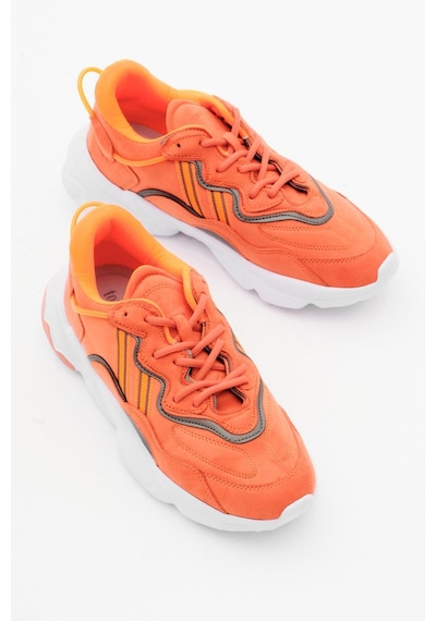 Tonny Black Rahat Kalıp Yüksek Taban Şeritli Bağcıklı Unisex Oranj Spor Ayakkabı Tb248-0 Oranj
