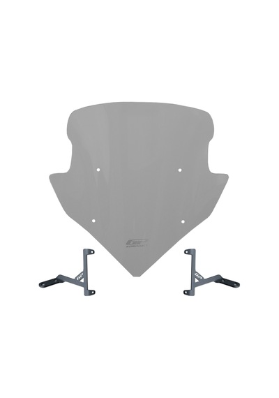Gp Kompozit Suzuki Avenis 125 2023-2024 Uyumlu Ön Cam Füme 46cm