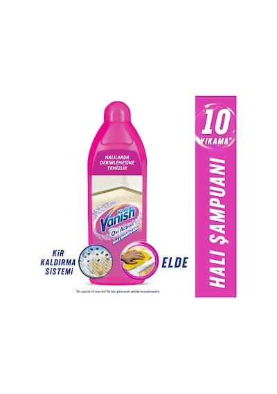 Vanish Halı Şampuanı Elde 850 ml