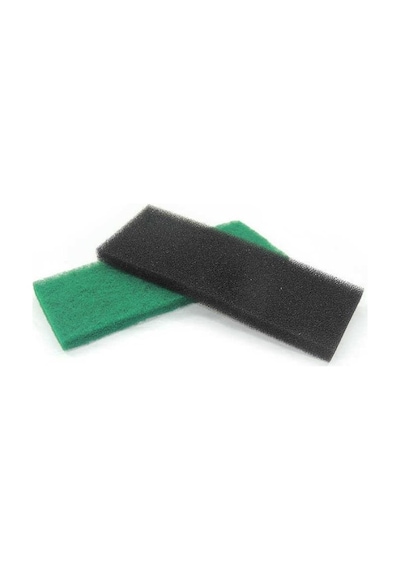 Xy-1810 Siyah-Yeşil Çift Filtre Süngeri 32x12x2 Cm