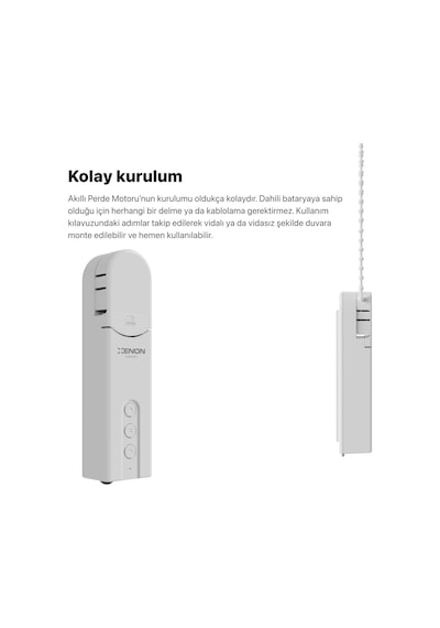 Xenon Smart Akıllı Perde Motoru Beyaz