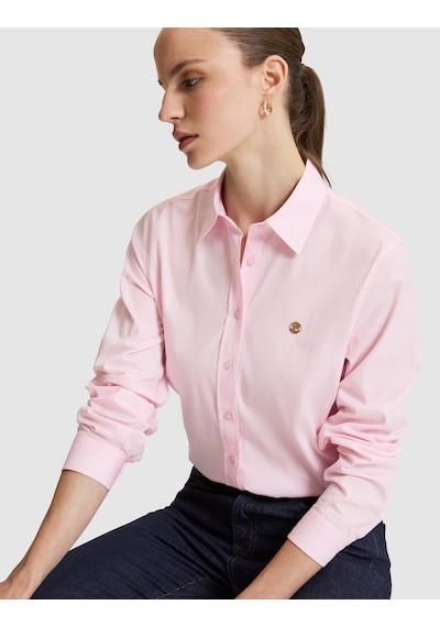 Pierre Cardin Kadın Pembe Gömlek Desenli 50328627-vr041