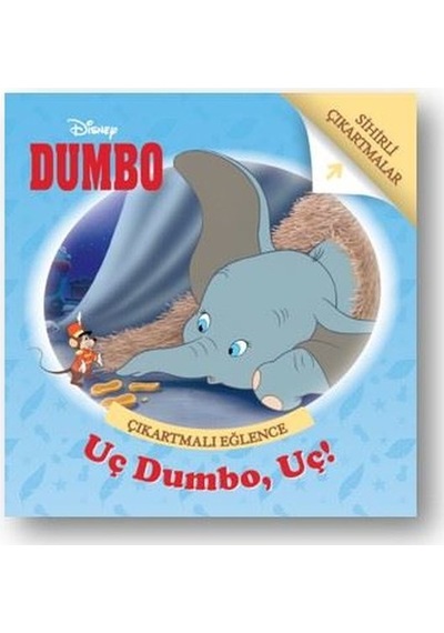 Disney Dumbo Uç Dumbo Uç Çıkartmalı Eğlence- Doğan ve Egmont Yayıncılık