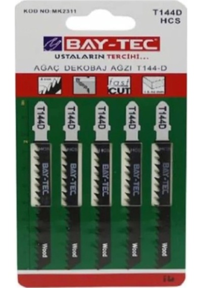 Bay-Tec 5 Adet Degobaj Bıçağı Mk2312