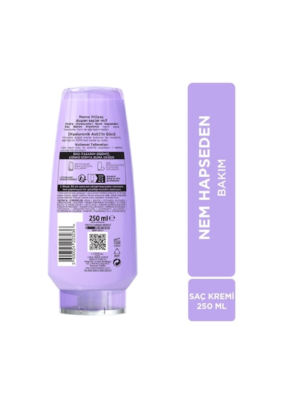 L'oreal Paris Elseve Hydra Hyaluronic Nemi Hapseden Saç Bakım Kremi 250ml