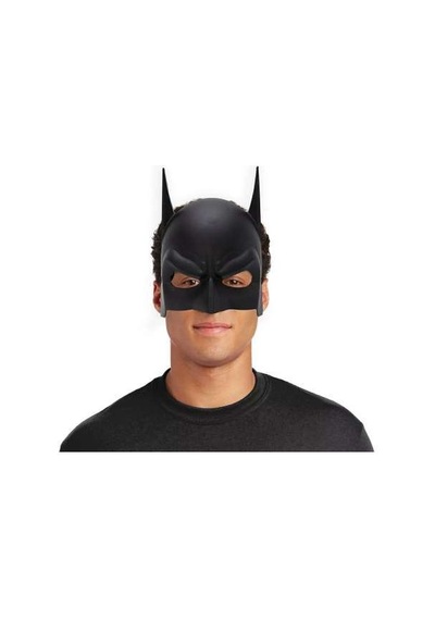 Çocuklar İçin Arkadan Lastikli Batman Maskesi 20x14 Cm Diğer